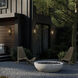 Berens 1 Light 16 inch Textured Black Outdoor Wall Light