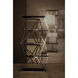 Sutro 80 X 36 X 18 inch Matte Black Shelf