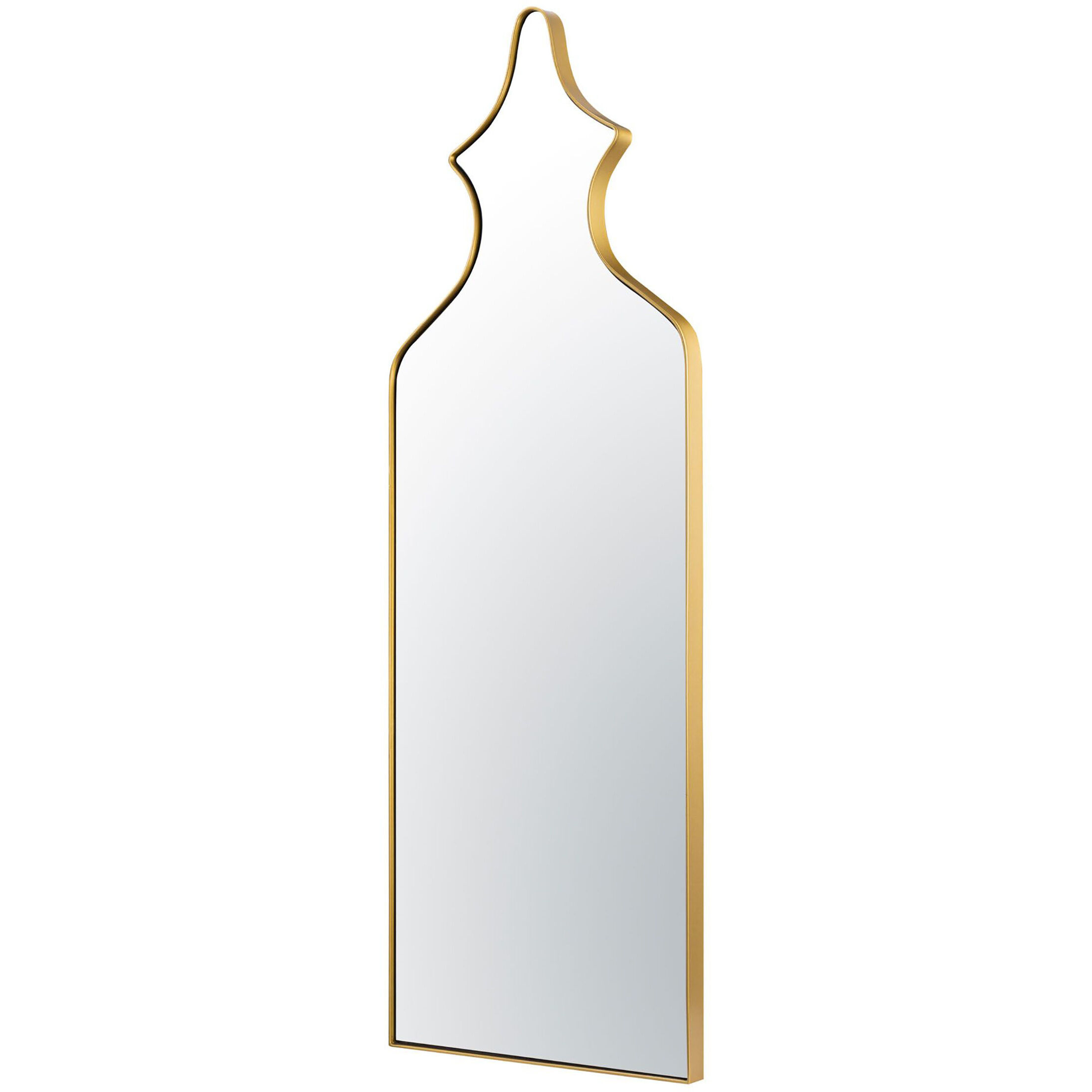 Decanter 40 X 14 inch Gold Wall Mirror