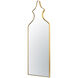 Decanter 40 X 14 inch Gold Wall Mirror