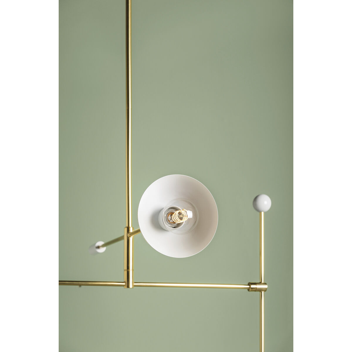 Billie 3 Light 36 inch Aged Brass/Soft White Chandelier Ceiling Light