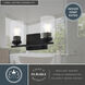 Park Ridge 2 Light 13 inch Matte Black Bathroom Light Wall Light