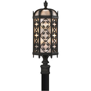 Costa del Sol 3 Light 29 inch Wrought Iron Outdoor Post Mount 