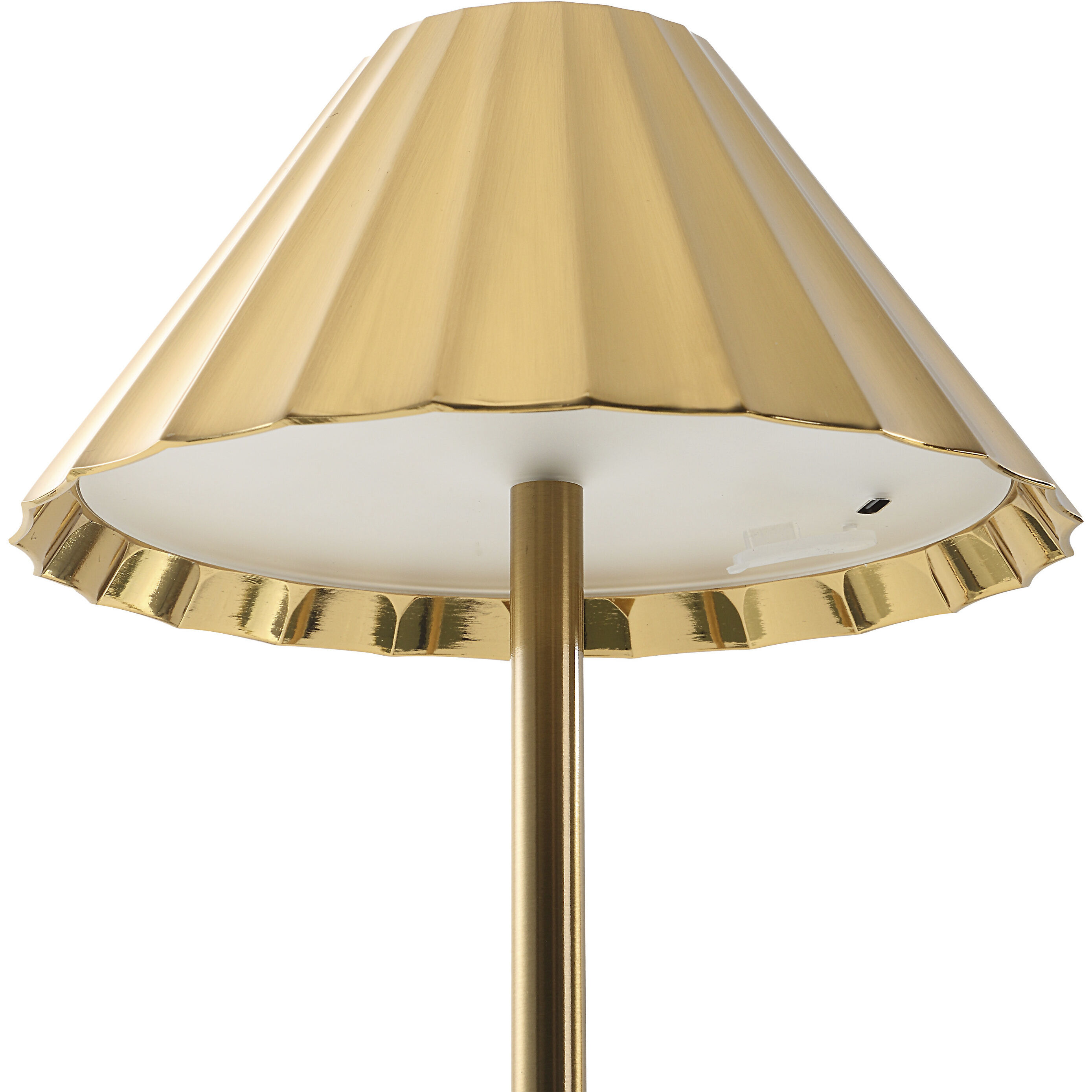 Ginevra 12.6 inch 3.50 watt Gold Table Lamp Portable Light