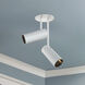 Downey LED 2.38 inch White Semi-Flush Mount Ceiling Light