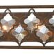 Serafina 4 Light 27 inch Weathered Bronze Vanity Light Wall Light