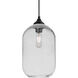 Omega 12 1 Light Black Outdoor Pendant