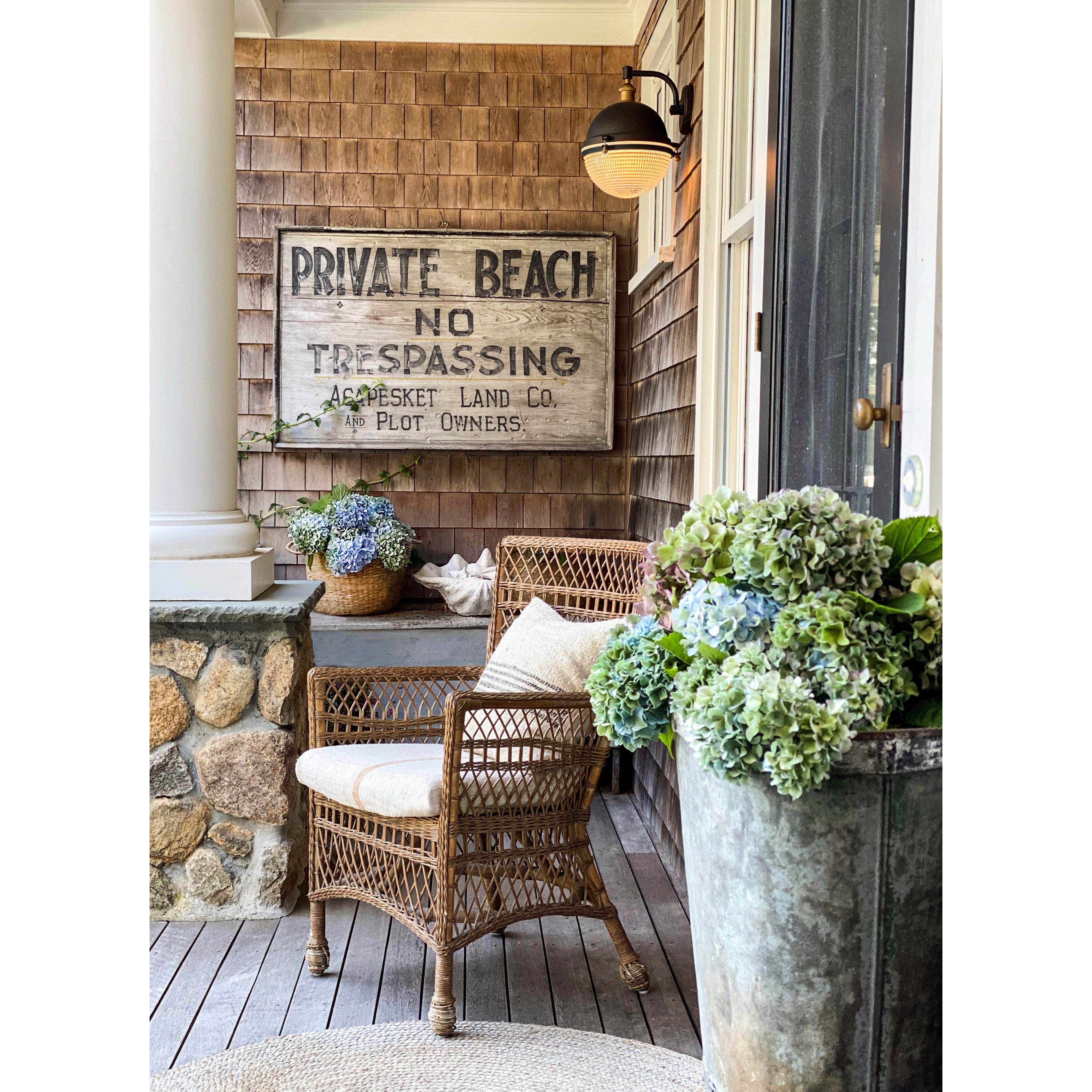 Portside 1 Light 13.5 inch Oil Rubbed Bronze/Antique Brass Outdoor Wall Sconce