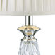 Evelyn 29 inch 150.00 watt Polished Chrome Table Lamp Portable Light