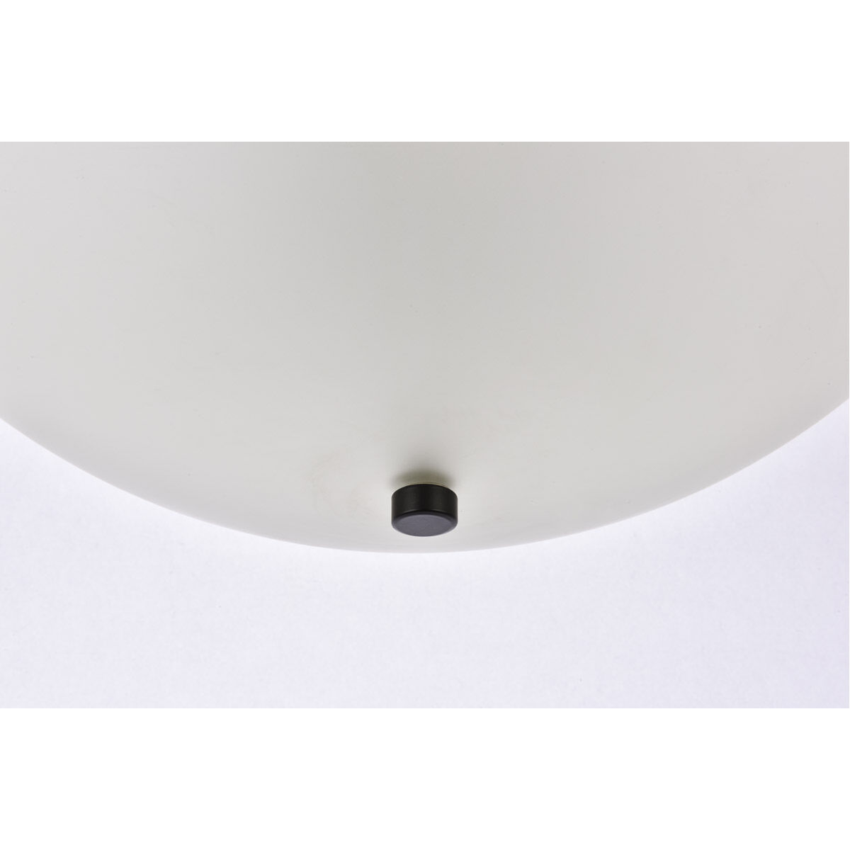 Jeanne 3 Light 19.7 inch Black Flush Mount Ceiling Light