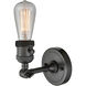 Franklin Restoration Bare Bulb 1 Light 5 inch Oil Rubbed Bronze Sconce Wall Light