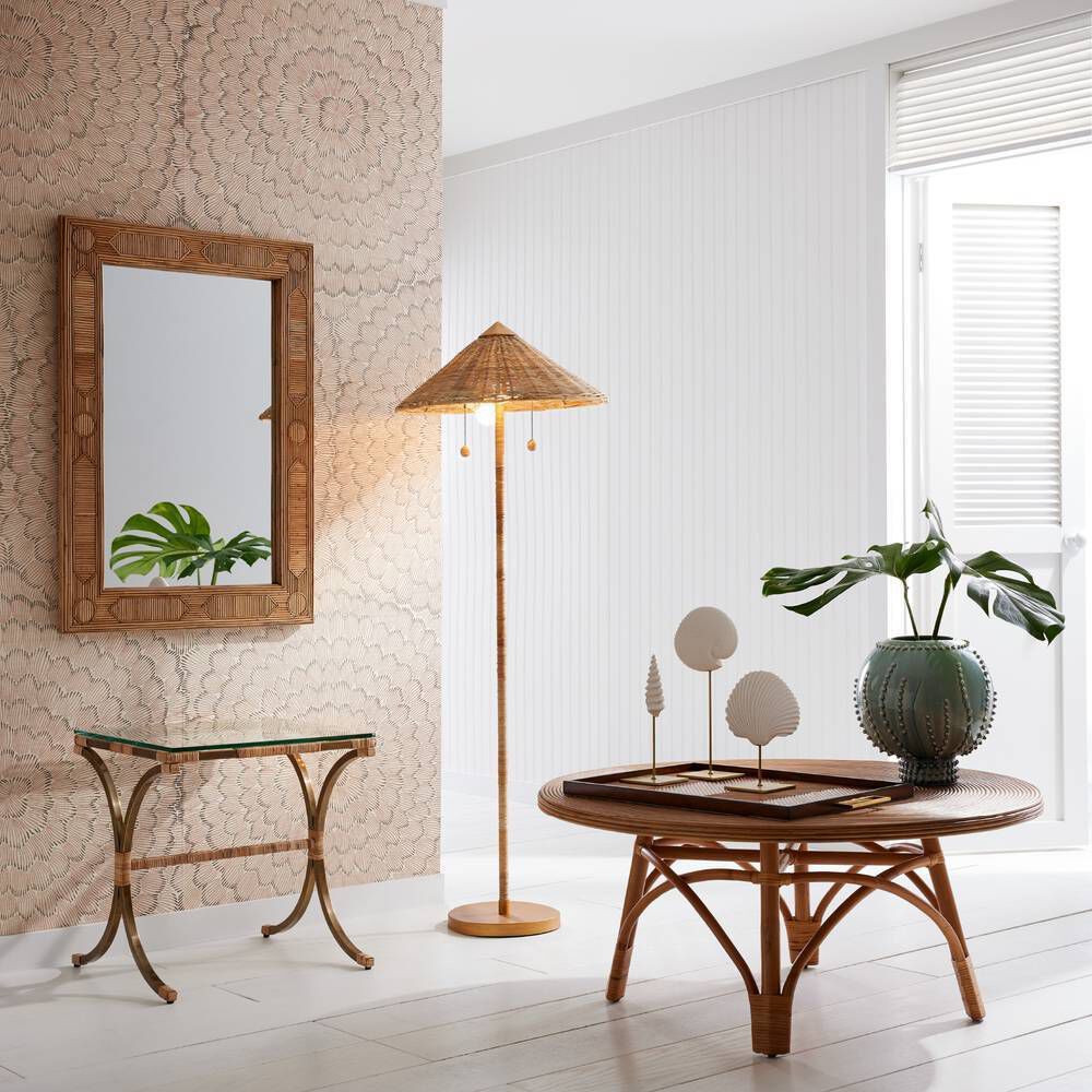 Terrace 59 inch Natural Floor Lamp Portable Light