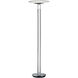 Dubai 71 inch 30.00 watt Nickel-Matte Torchiere Portable Light