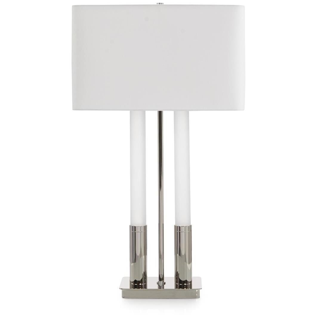 Gemini 32 inch 150.00 watt Polished Nickel Table Lamp Portable Light