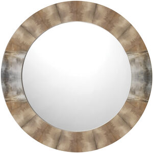 Cloudscape 36 X 36 inch Taupe and Grey Wall Mirror