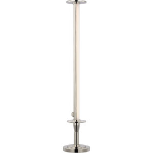 Thomas O'Brien Cilindro 28.25 inch 10.00 watt Polished Nickel Rotating Table Lamp Portable Light, Medium