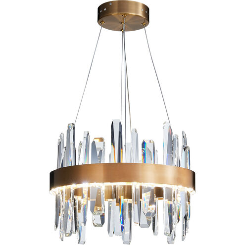 Canada LED 24 inch Gold LED Chandelier Ceiling Light