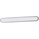 Latitude LED 48 inch Polished Chrome Bath Vanity Light Wall Light