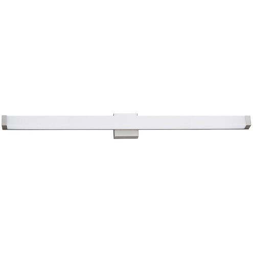 Acryluxe Collection - Mio 1 Light 48 inch Brushed Nickel Bath Vanity Light Wall Light