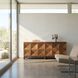 Quadrant 76 X 23 inch Dark Walnut Sideboard, 3 Door