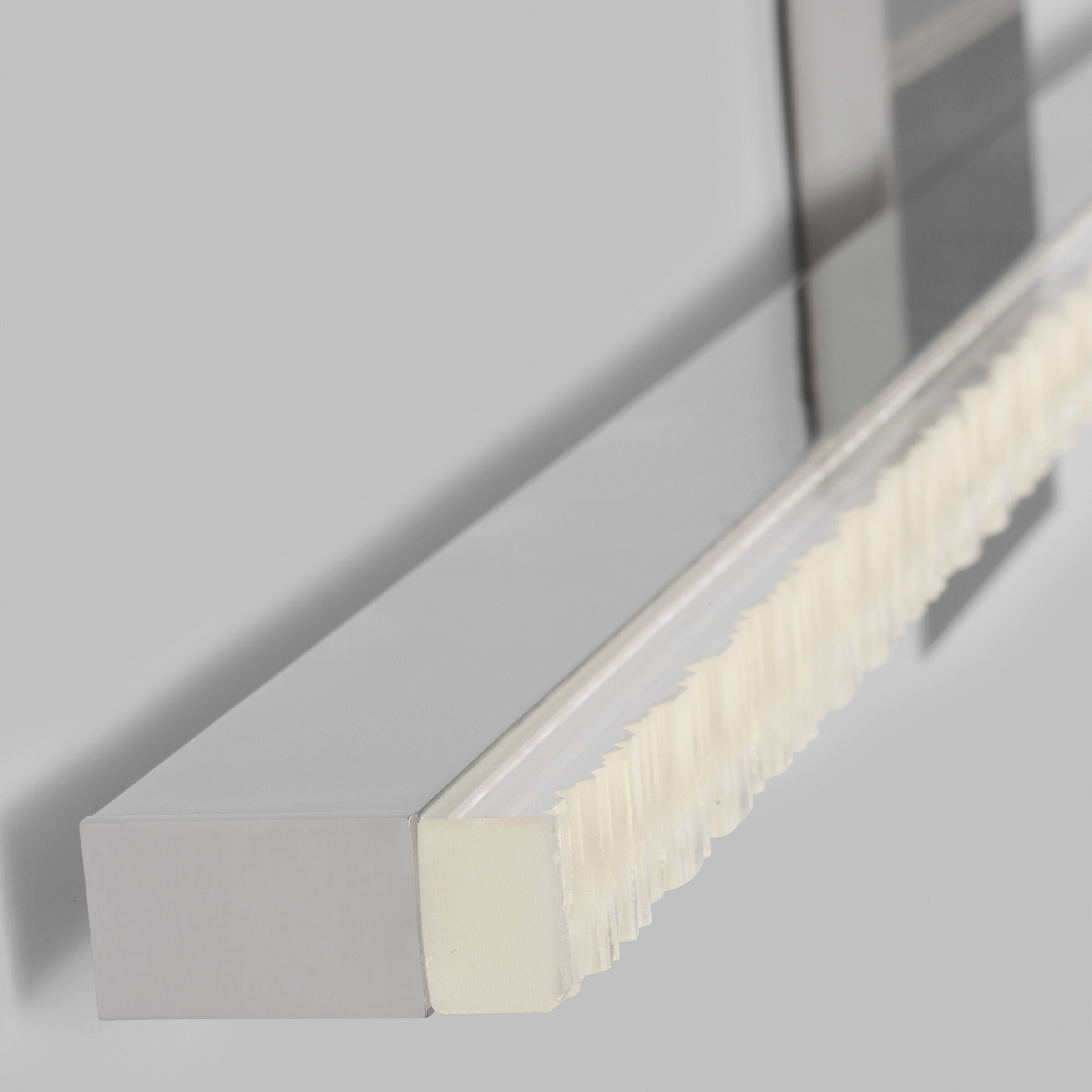 Mick De Giulio Serre LED 35.8 inch Polished Nickel Bath Vanity Wall Light