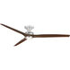 Spitfire LED Brushed Nickel Fan Light