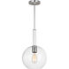 kate spade new york Monroe 1 Light 10.38 inch Polished Nickel Pendant Ceiling Light in Polished Nickel / Gloss White