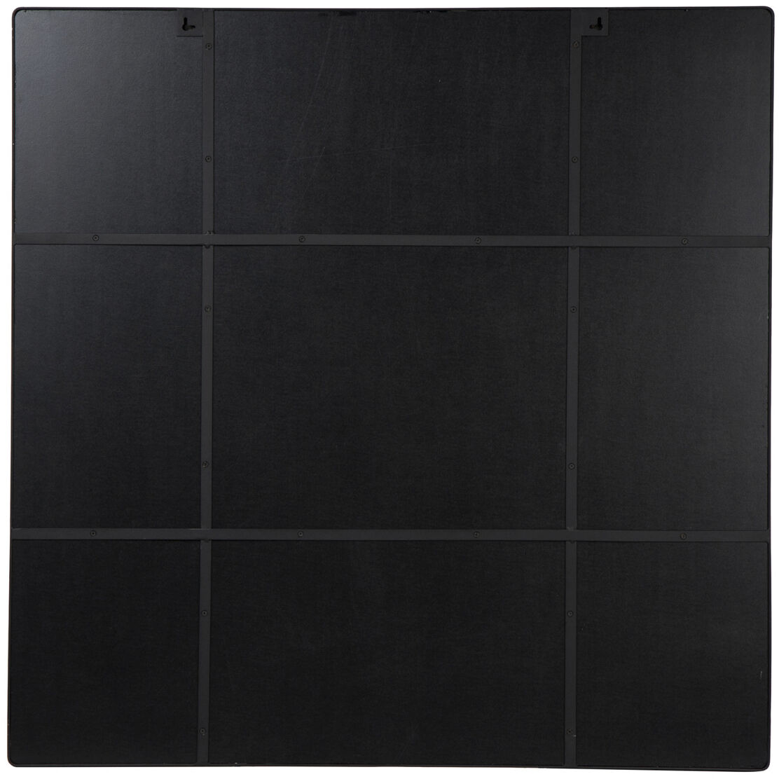 Kye 40 X 40 inch Black Wall Mirror, Varaluz Casa