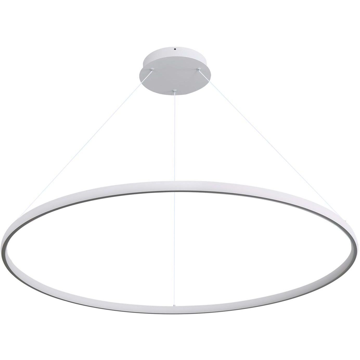 Veritas LED 35.38 inch Sand White Chandelier Ceiling Light