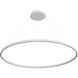 Veritas LED 35.38 inch Sand White Chandelier Ceiling Light
