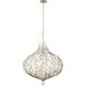 Bask 6 Light 26.5 inch Gold Dust Pendant Ceiling Light
