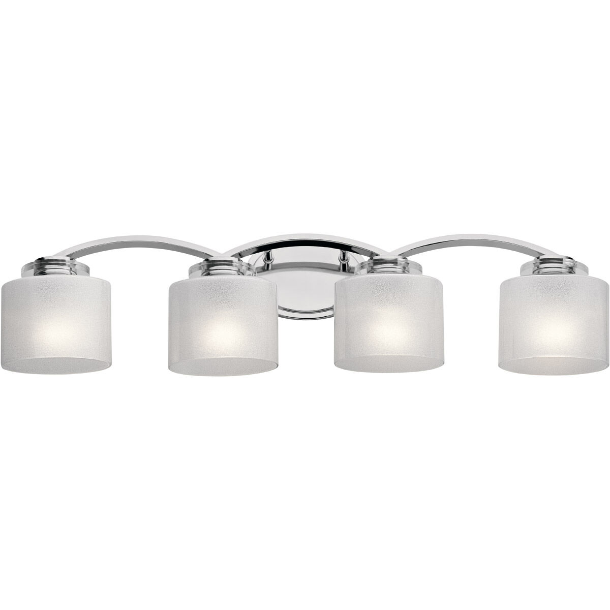 Archer 4 Light 33 inch Chrome Wall Mt Bath 4 Arm Wall Light