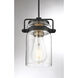 Antebellum 1 Light 5 inch Black Mini Pendant Ceiling Light
