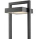 Luttrel LED 117.63 inch Black Outdoor Post Mounted Fixture