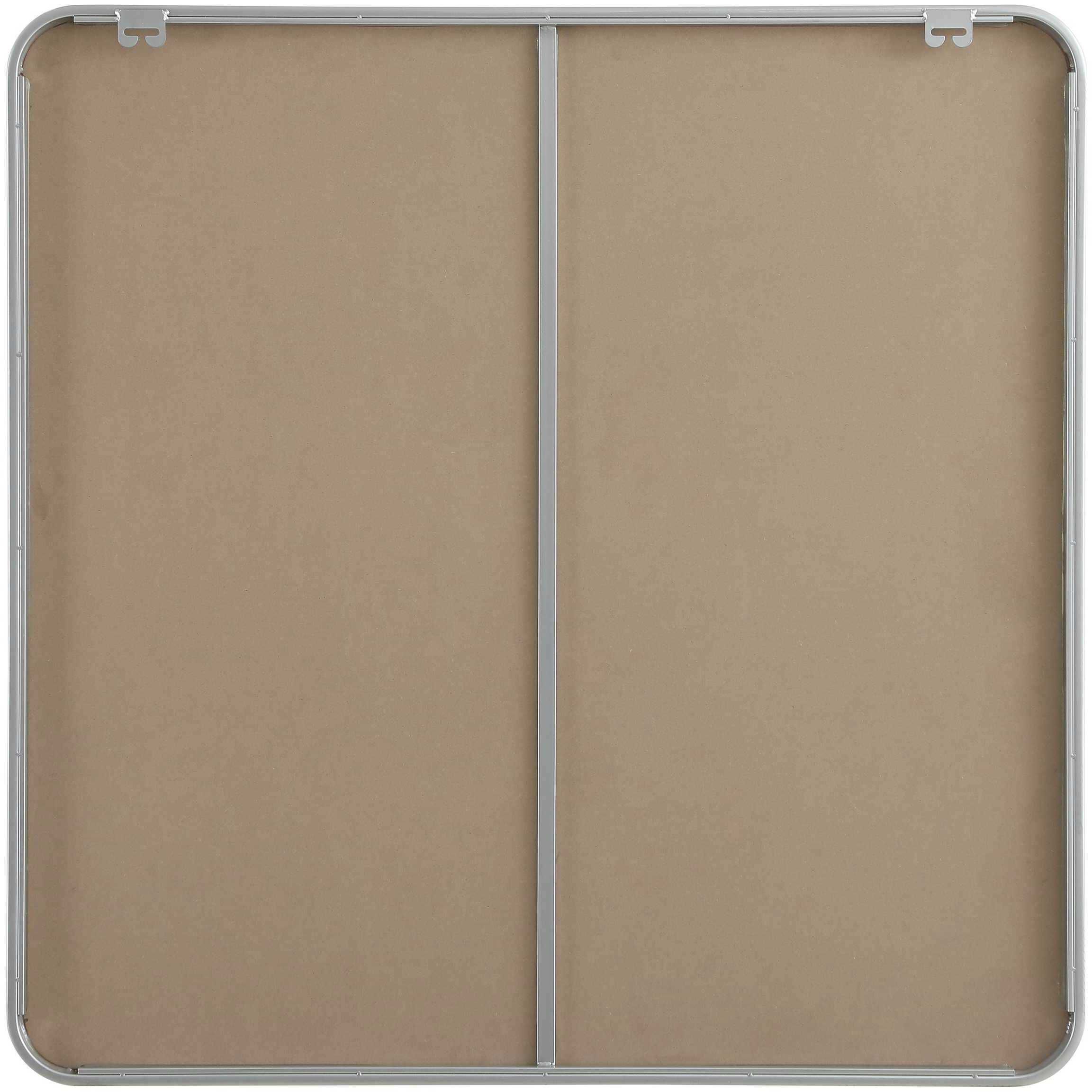 Remy 36 X 36 inch Silver Mirror