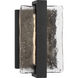 Drew & Jonathan Briggs 1 Light 8.75 inch Textured Black Outdoor Wall Sconce
