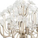 Wildflower 6 Light 26 inch Gold Dust Chandelier Ceiling Light, Smithsonian Collaboration