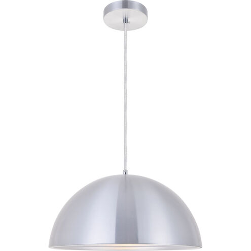Circa 1 Light 15.5 inch Burnished Nickel Pendant Ceiling Light