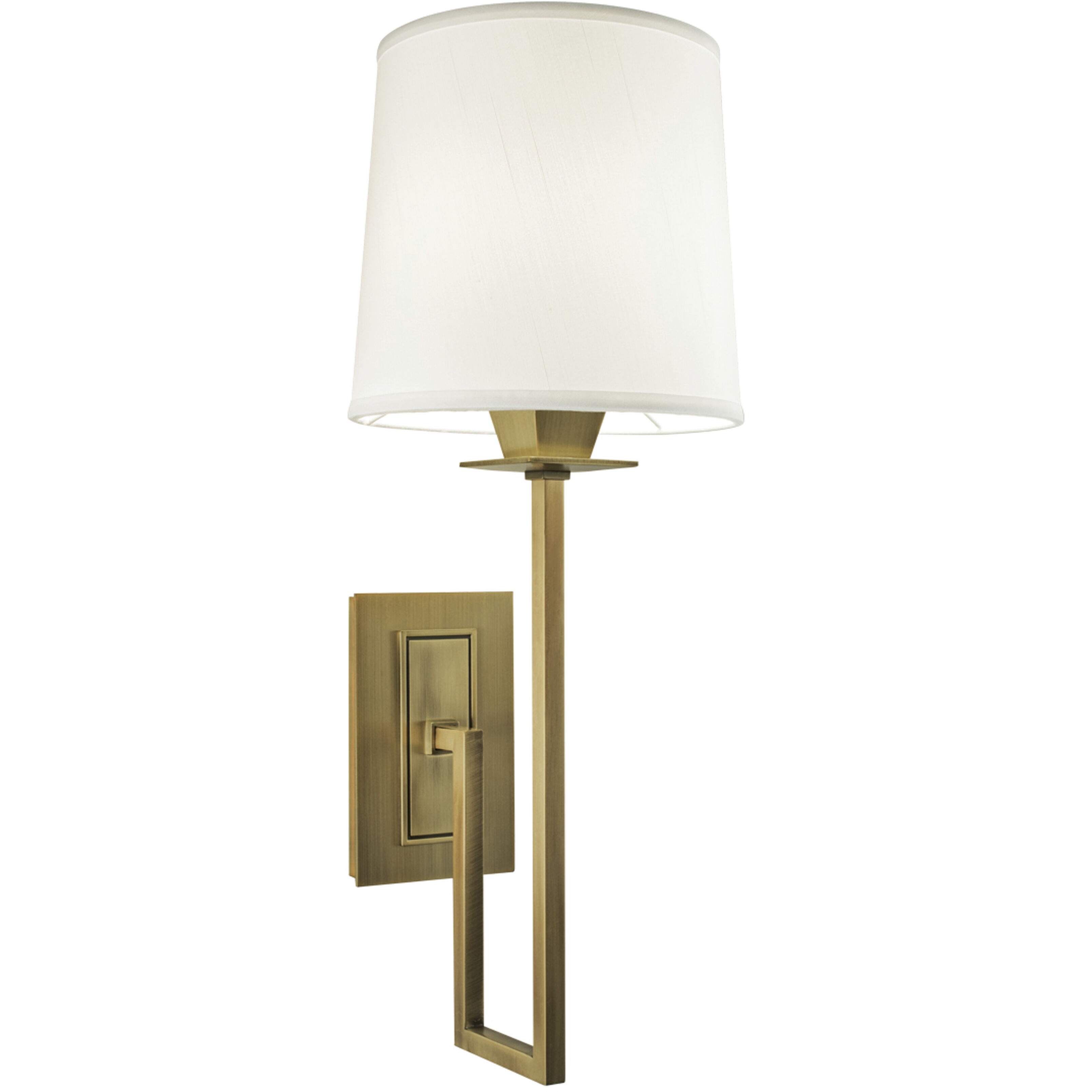 Maya Sconce Wall Light in Aged Brass