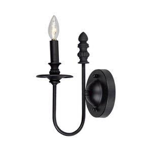 Trinity 1 Light 5 inch Oil Rubbed Bronze Sconce Wall Light