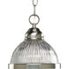 Vernon 1 Light 7 inch Brushed Nickel Mini-Pendant Ceiling Light