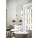 Lyra LED 5 inch Brushed Nickel Bath Light Wall Light