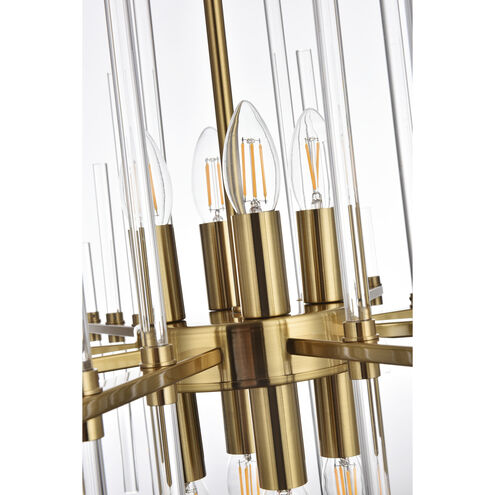 Sienna 8 Light 31 inch Gold Pendant Ceiling Light