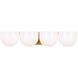 Christiane Lemieux Cheverny 4 Light 26.63 inch Burnished Brass Vanity Light Wall Light
