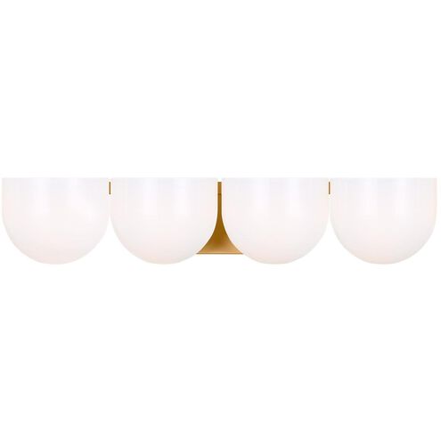 Christiane Lemieux Cheverny 4 Light 26.63 inch Burnished Brass Vanity Light Wall Light