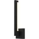 Lana LED 18 inch Sand Black Wall Sconce