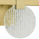 Axiom 4 Light 30 inch Aged Brass Vanity Light Wall Light
