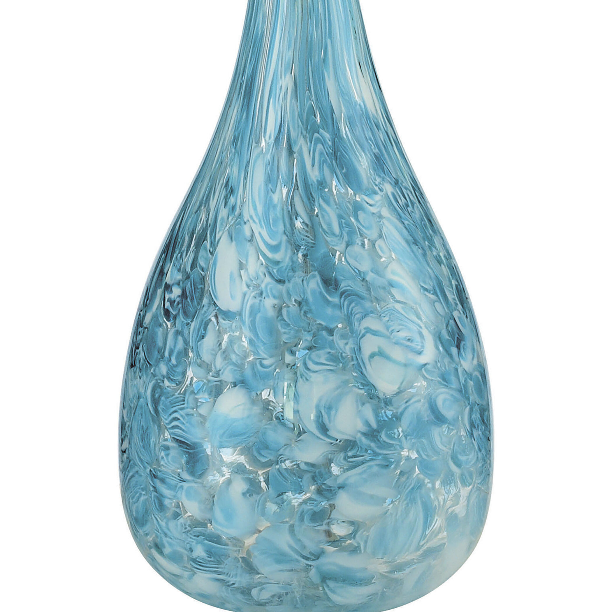 Mediterranean 29 inch 100 watt Sea Blue Table Lamp Portable Light