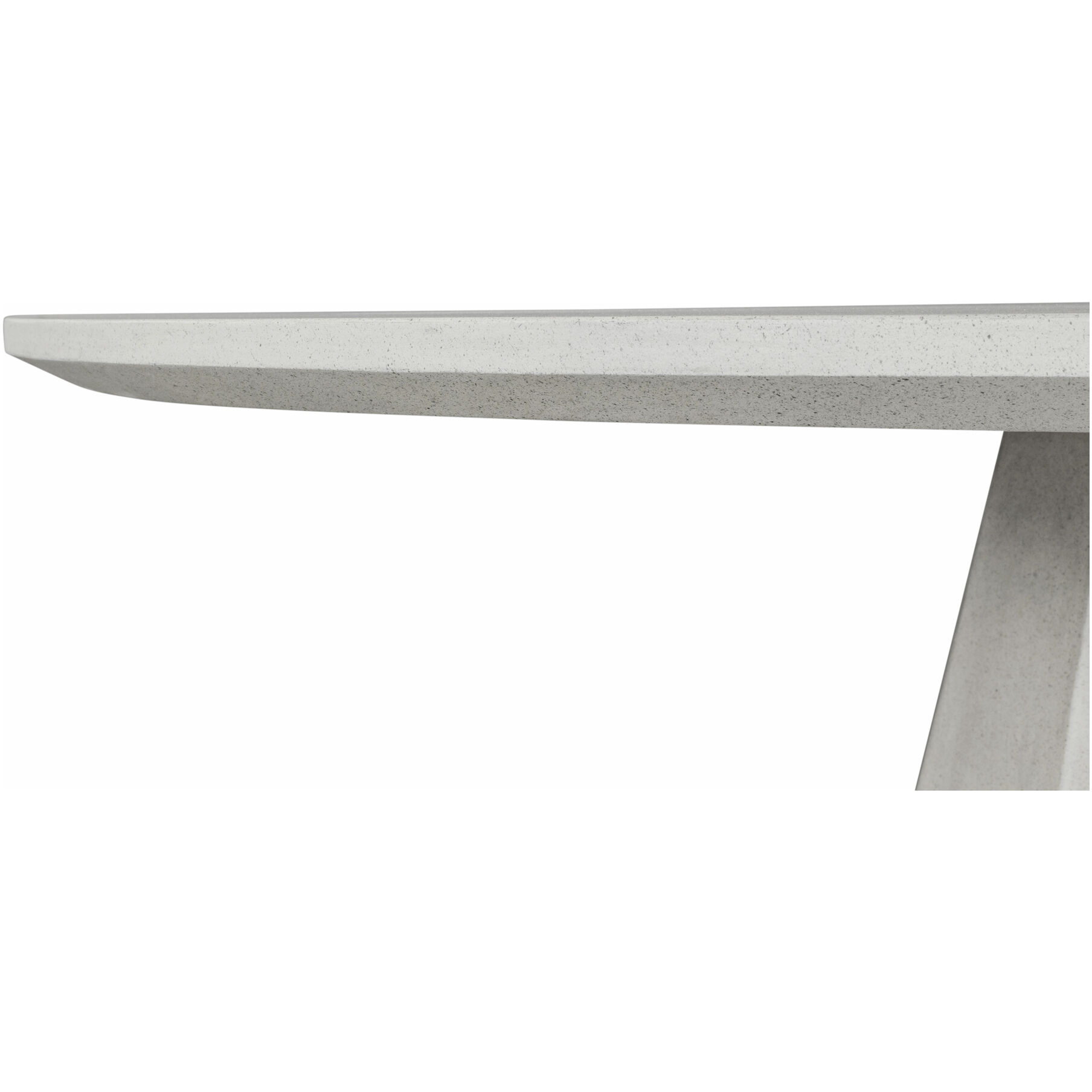 Templo 47 X 47 inch White Outdoor Dining Table