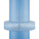 Aquaviva 27.75 inch 150.00 watt Blue/Clear/Polished Nickel Table Lamp Portable Light
